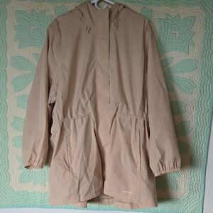 Lands' End Women's Packable Squall Waterproof Rain Jacket